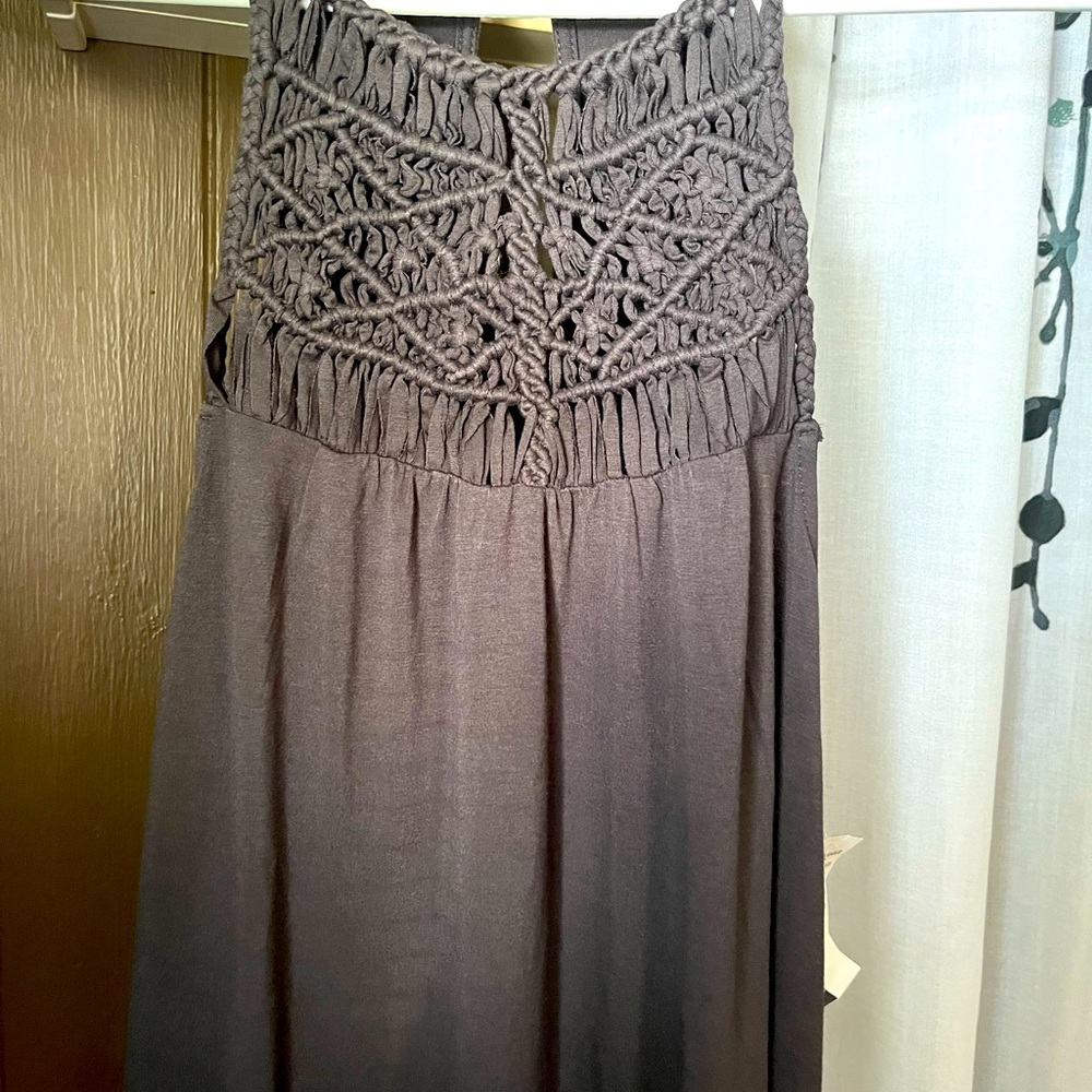 American Eagle Soft/Sexy Grey Racerback Tank. Size Med.